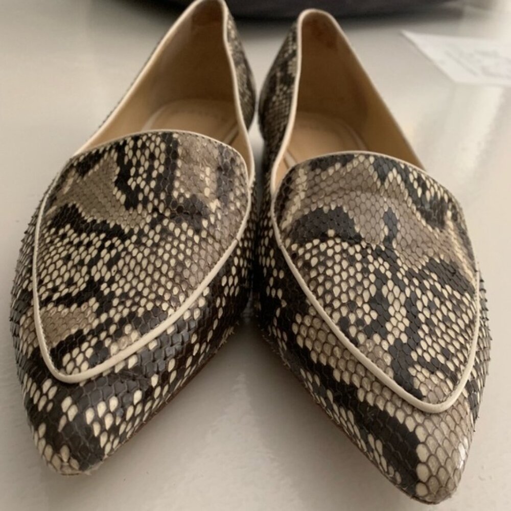 Run Small Euc Alexandre Birman Python Loafers - image 3